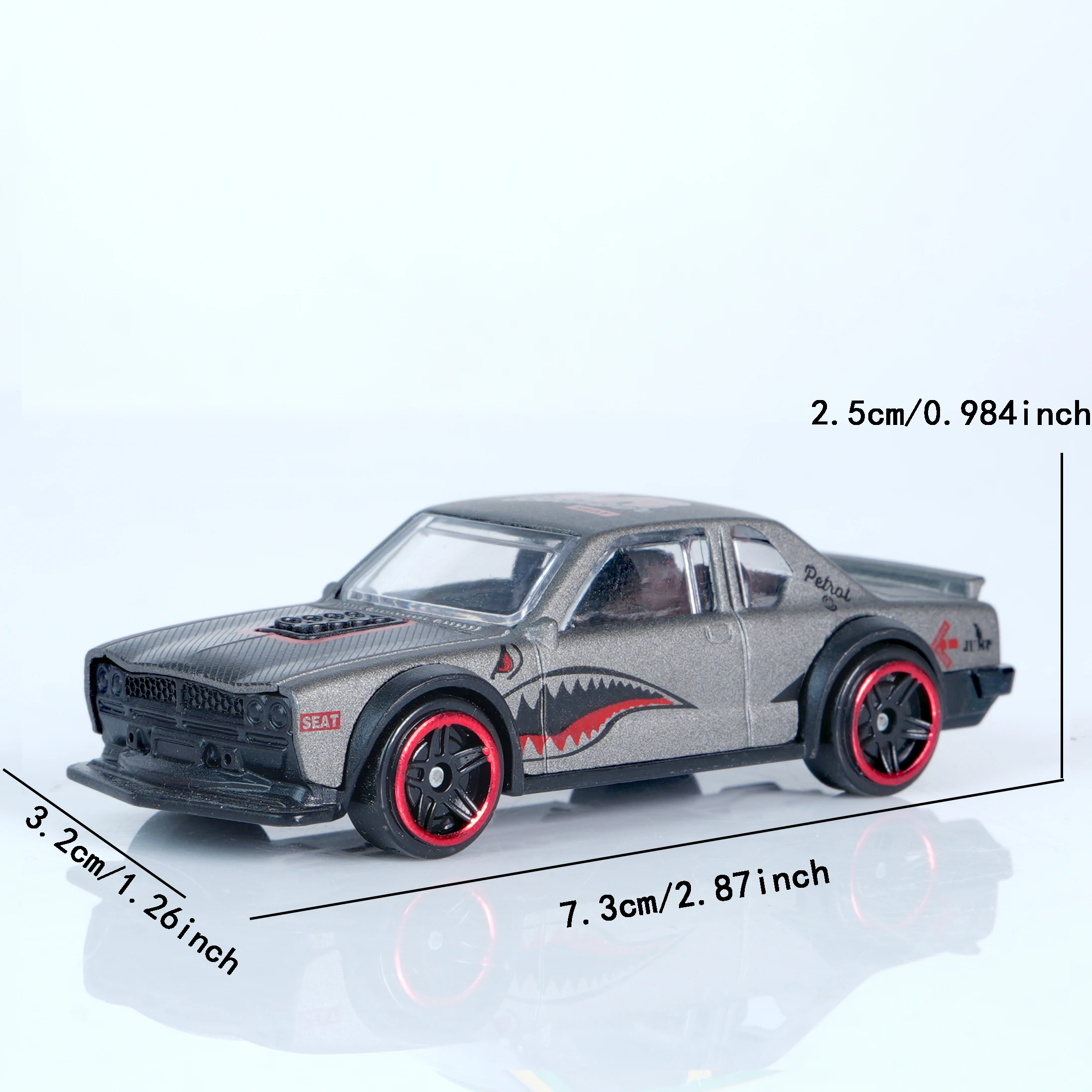 1:64 새로운 합금 다이캐스트 레이싱카 모델 장난감, 멋지고 강압적인, 개성 있는 고급 소년 장난감, 장식품, 수집품, 크리스마스, 생일, 휴일 선물