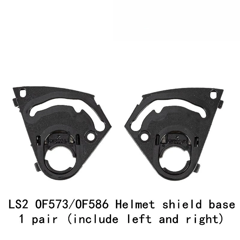 For LS2 OF573 586 Helmet Lens Base Replacement Accessories Helmet Buckle 1 Pair