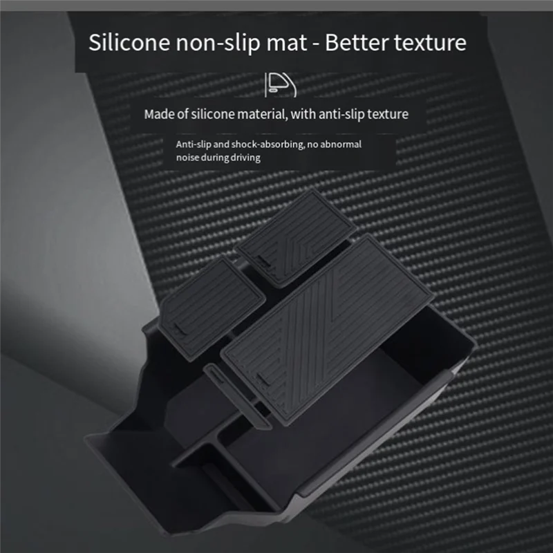 مسند الذراع المركزي صندوق تخزين درج منظم لسيارات BMW X3 2025 صندوق تخزين متدفق الملحقات الداخلية #3