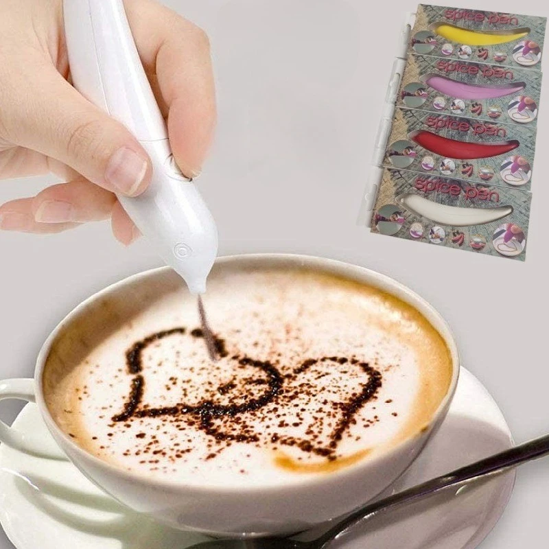 

Electric Cake Decorating Pen DIY Icing Tool with Fun Flavors for Baking Cross Border Spot Goods