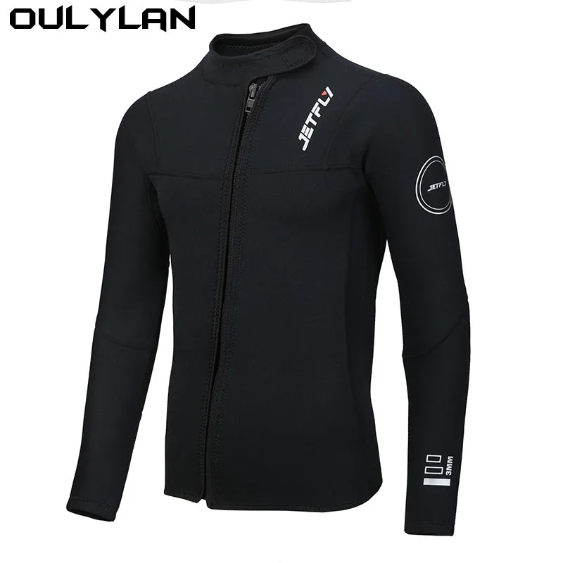 

3MM Men Wetsuit Neoprene Underwater Keep Warm Diving Suit Kitesurf Surf Surfing Spearfishing Jacket Pants Clothes WetSuit