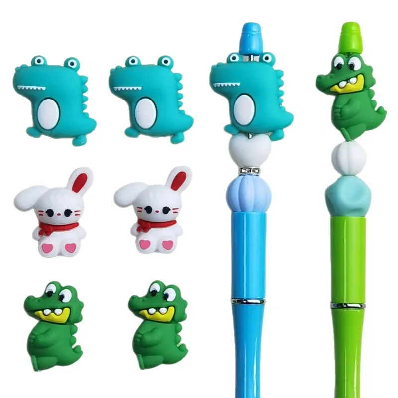 

20pcs 3D Silicone Beads BPA Free Food Grade Silicone Beads DIY Pacifier Chain Beads Baby Teething Toys Jewelry Accessorie