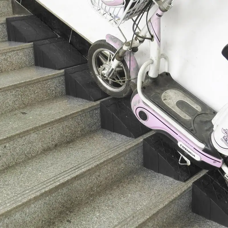 درَّاجة عجلة السيارة ، رصيف بلاستيكي محمول ، عتبة خفيفة الوزن ، حصيرة خطوة عالية ، إكسسوارات سيارة ، 16 way ، 1 way