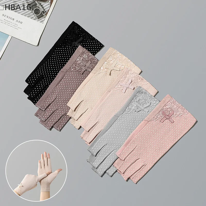 1 Pair Anti UV Nail Gloves UV Gel Shield Glove Fingerless Manicure Nail Art Tools LED Lamp Nails Dryer Radiation Hand