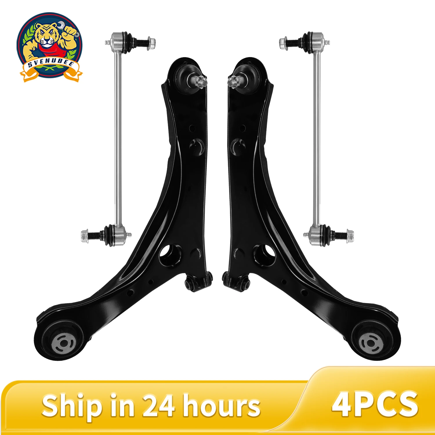 Svenubee Front Lower Control Arm Assembly Kit for Chrysler Town Country Dodge Grand Caravan Ram Cargo VW Routan 2008-2020