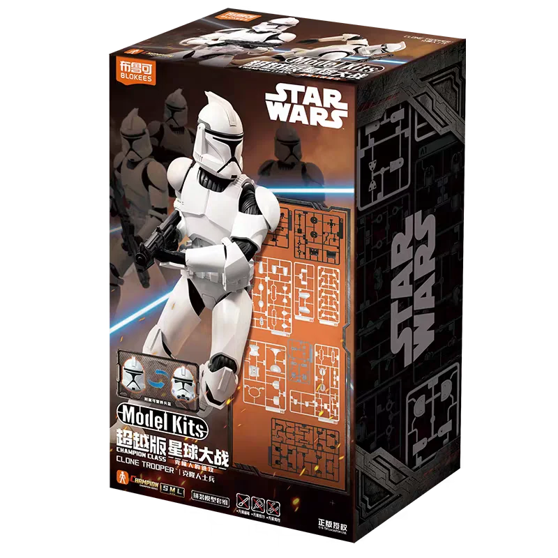 Original Blokees Star Wars Champion Class - Anakin Skywalker (Revenge Of The Sith) Model Kits Action Figures Collect Toys Gifts - view 5