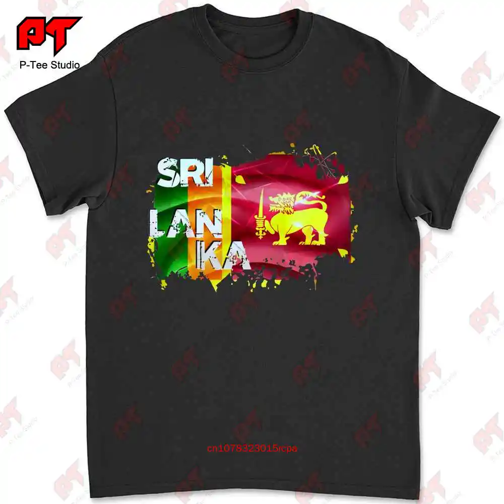 Sri Lanka Flag T-shirt 365G