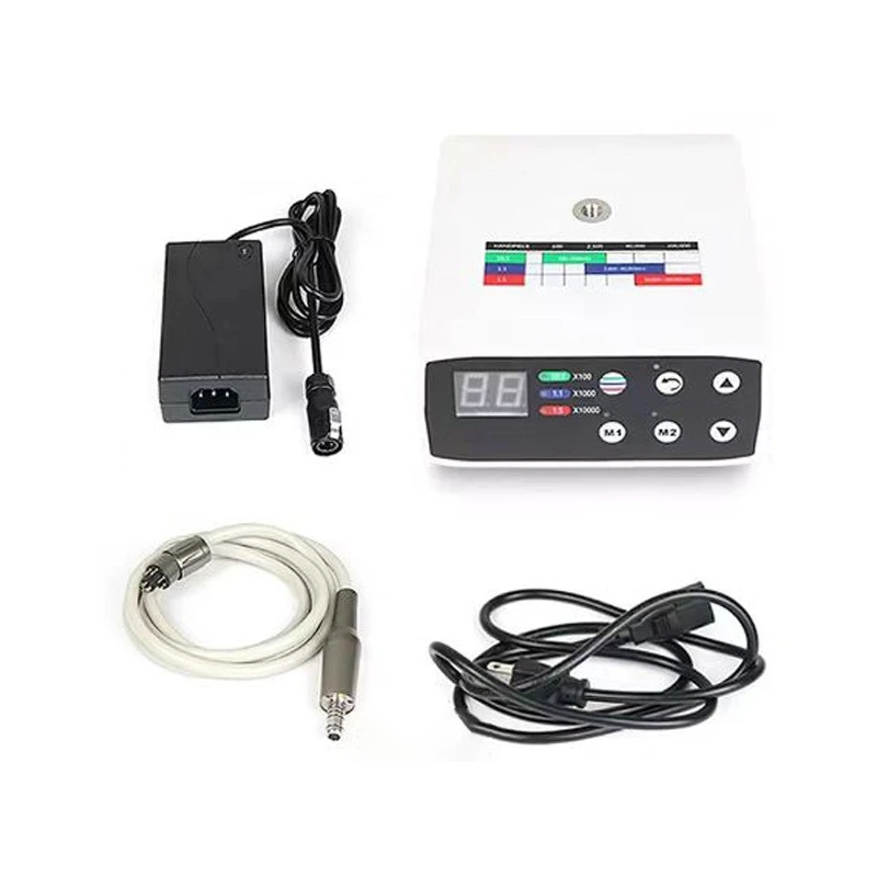 Dentals Electric Motor, Oral Grinding and Polishing Internal Waterway Motor, External Micro Electric Motor with LED Lights