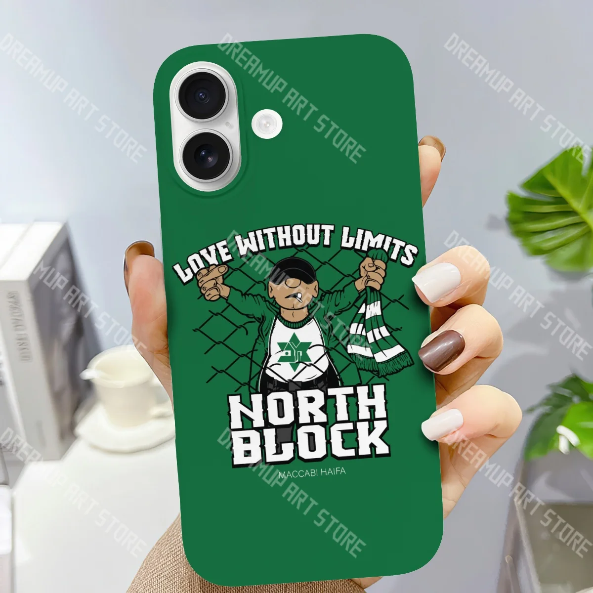 Чехол Green Apes Maccabi MHFC Haifa для iPhone 17 16 15 14 11 Pro Max 13 12 Air Mini XR XS X 8 7 6 6S Plus, мягкий силиконовый чехол.