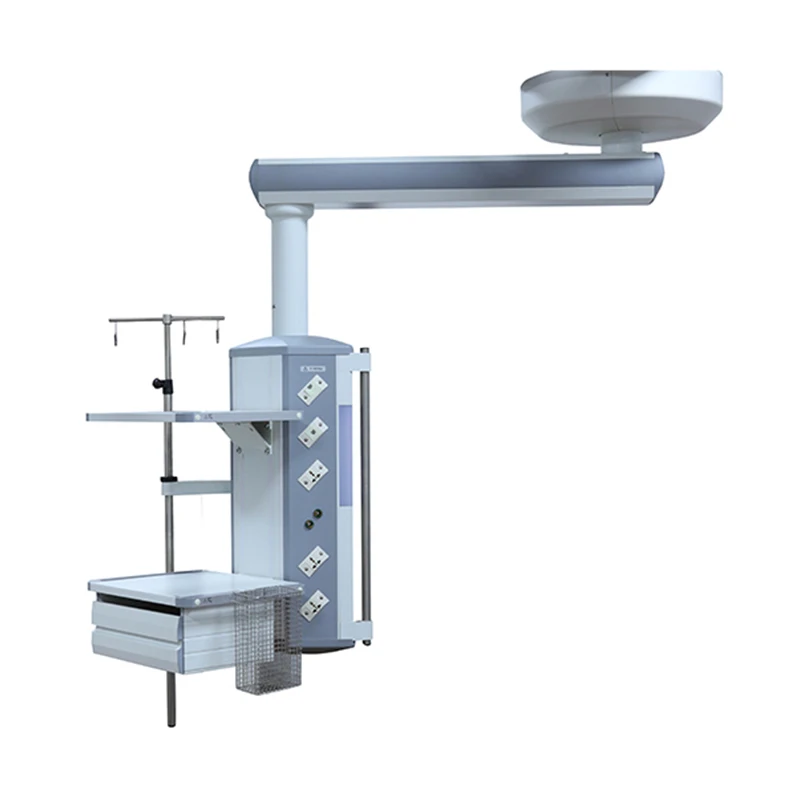 HFMED Hospital Operating Pendant Medical gas system Combination ICU Room Double Arm Ceiling Bridge for Sale