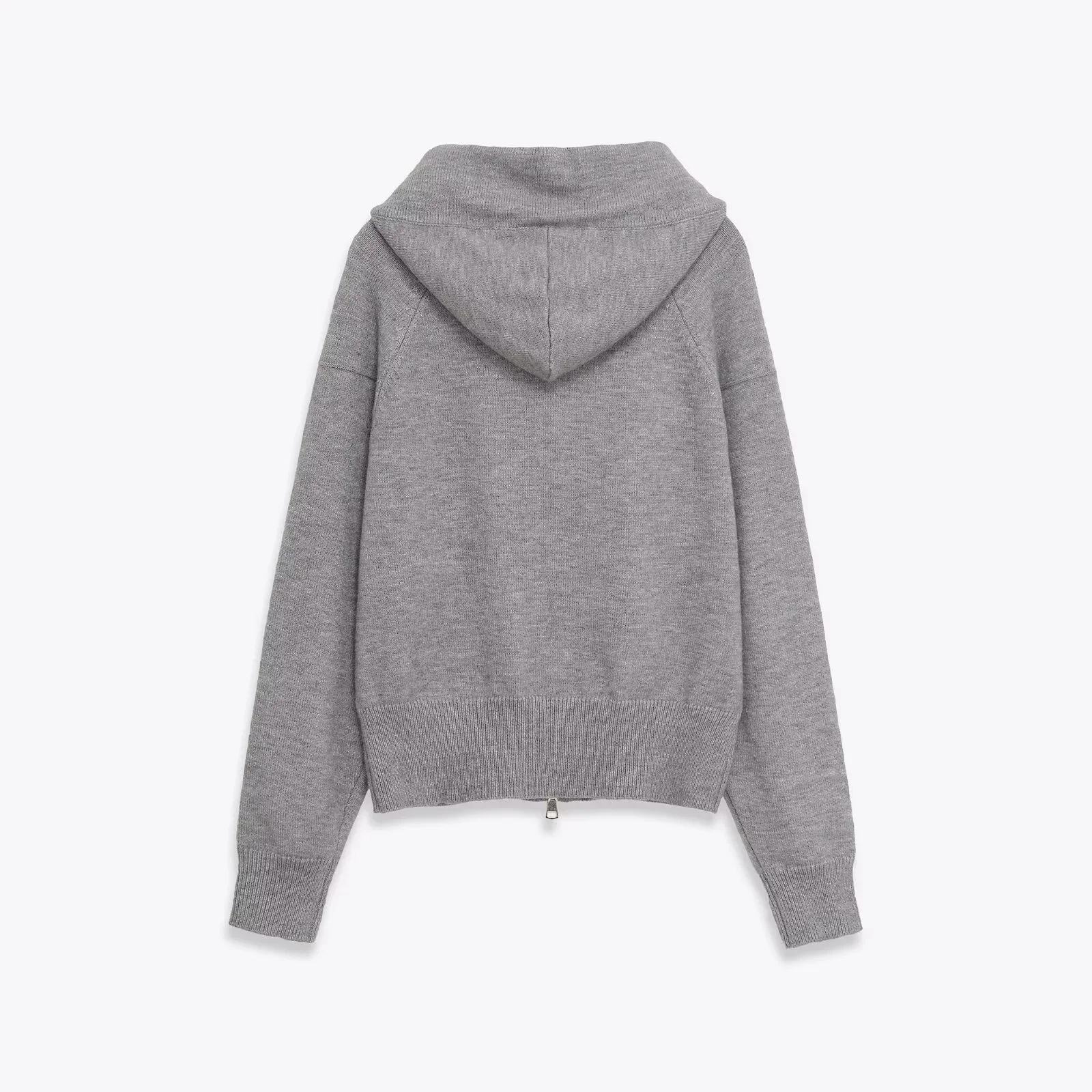 Fdey, осенний новый продукт, женский повседневный модный простой милый свободный галстук-бабочка с капюшоном и длинными рукавами, вязаный кардиган, пальто