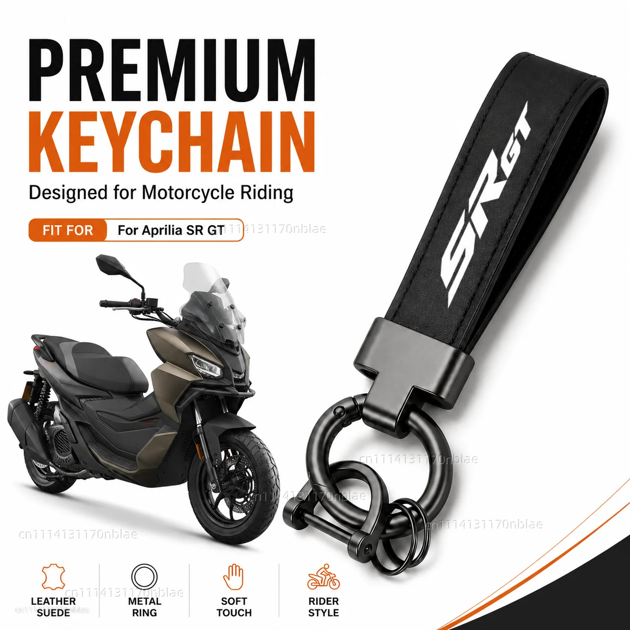 Llavero de cuero de alta calidad para motocicleta, llavero para Aprilia SR GT 125 200 2022- Aprilia RS125 RS 125 Tuono 2021