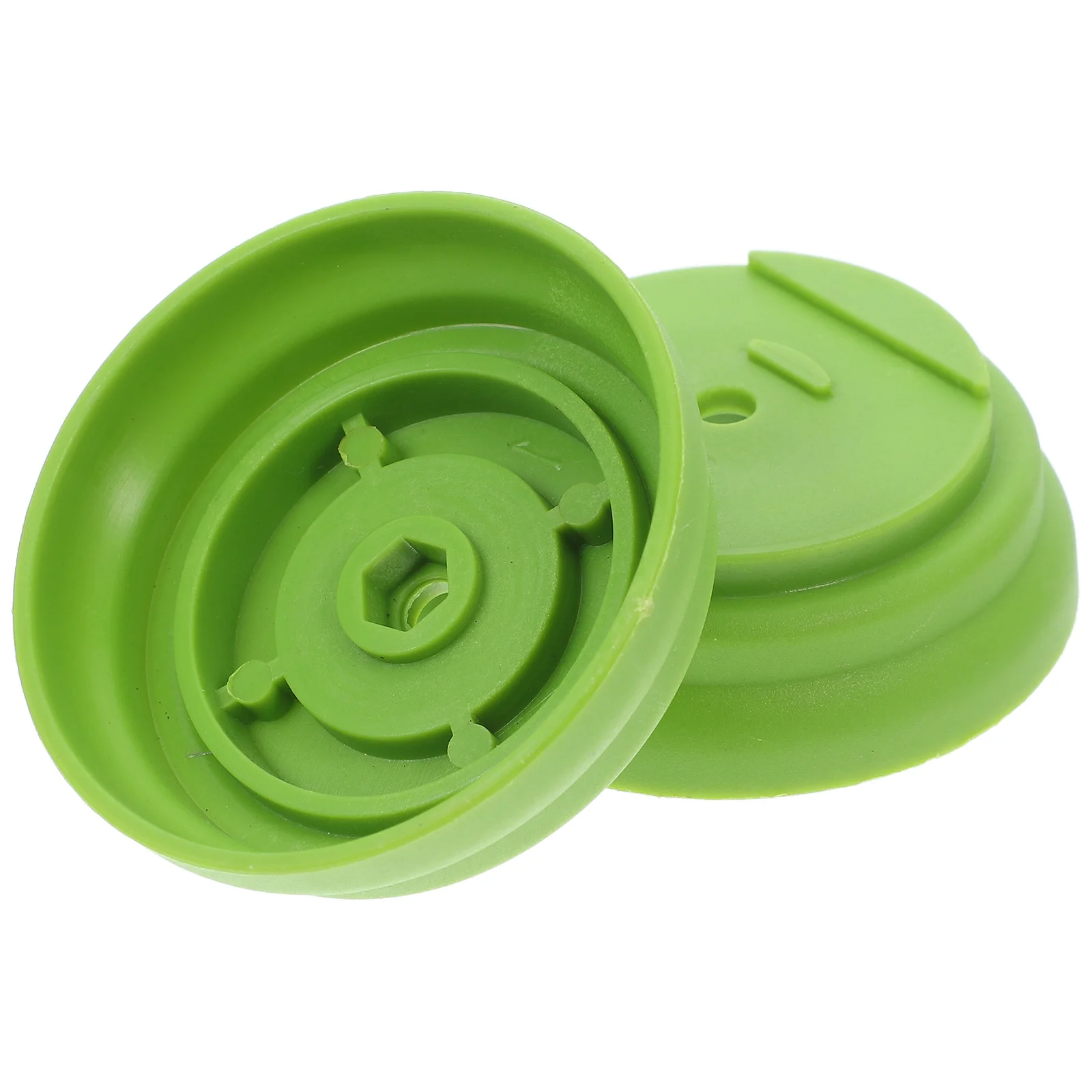 2 قطعة استبدال قاعدة شفرة الانتهازي لجزازة العشب آلة تقطيع الفراشي مادة البولي بروبيلين سهلة التركيب ملحقات أدوات الحديقة