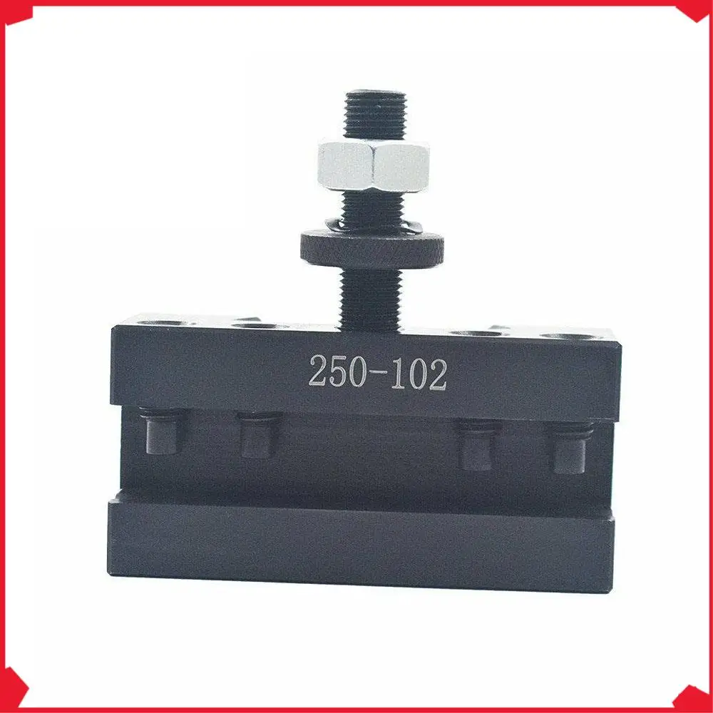 

B17B 5Pcs AXA 250-102 2 Quick Change Tool Post Boring Turning Holder 6-12Inch For Lathe Swing 6-12 Inches