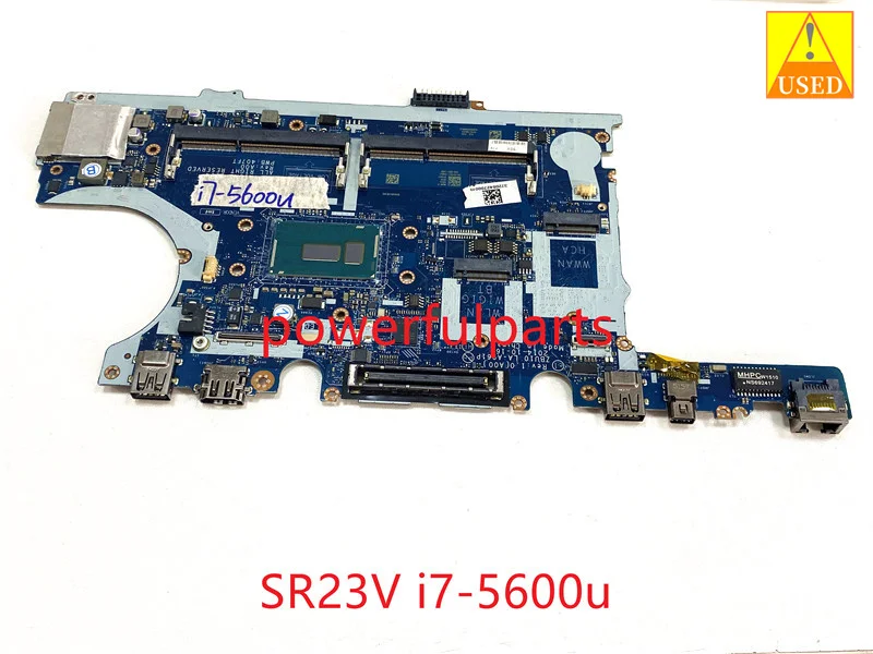 

ZBU10 LA-A961P E7450 Laptop Motherboard For Latitude 7450 E7450 Mainboard CN-0Y15C1 0Y15C1 With i7-5600U DDR3L Working Good