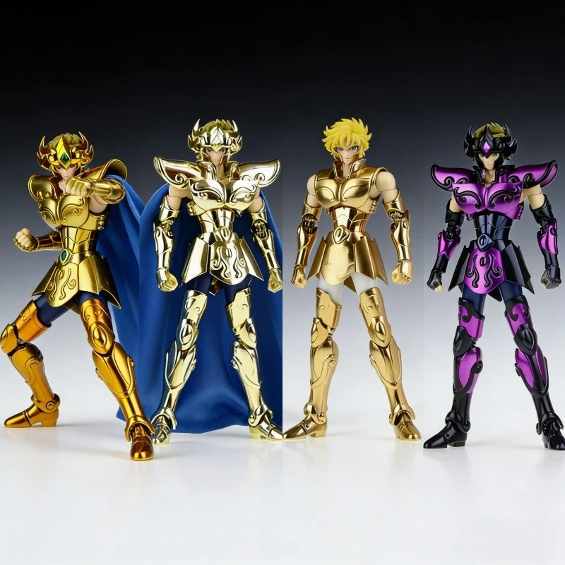 JM.MST Saint Seiya Myth Cloth EXM Leo/Lion Aiolia 24K Hades/Dark Gold Cavaleiros do Zodíaco Boneco de Ação Em Estoque