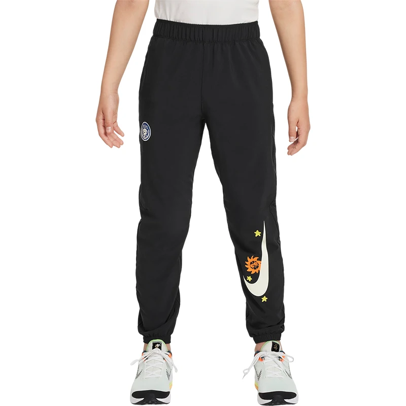 ナイキ公式 オーセンティック スポーツ ビッグキッズ シンプル プリント ニット ジョガー パンツ HM4641-010