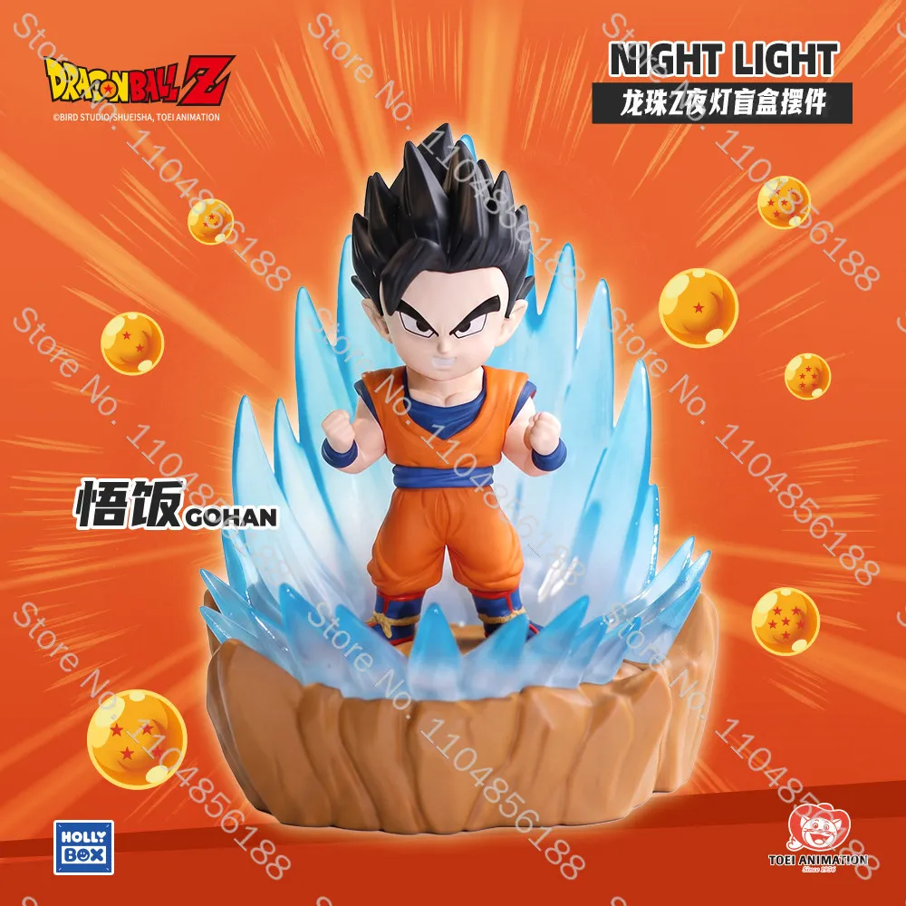 Hollybox Dragon Ball Z Night Light Blind Box Anime Figure Goku Desktop Ornament Decorative Lamp For Adult Collectible Toy - view 2