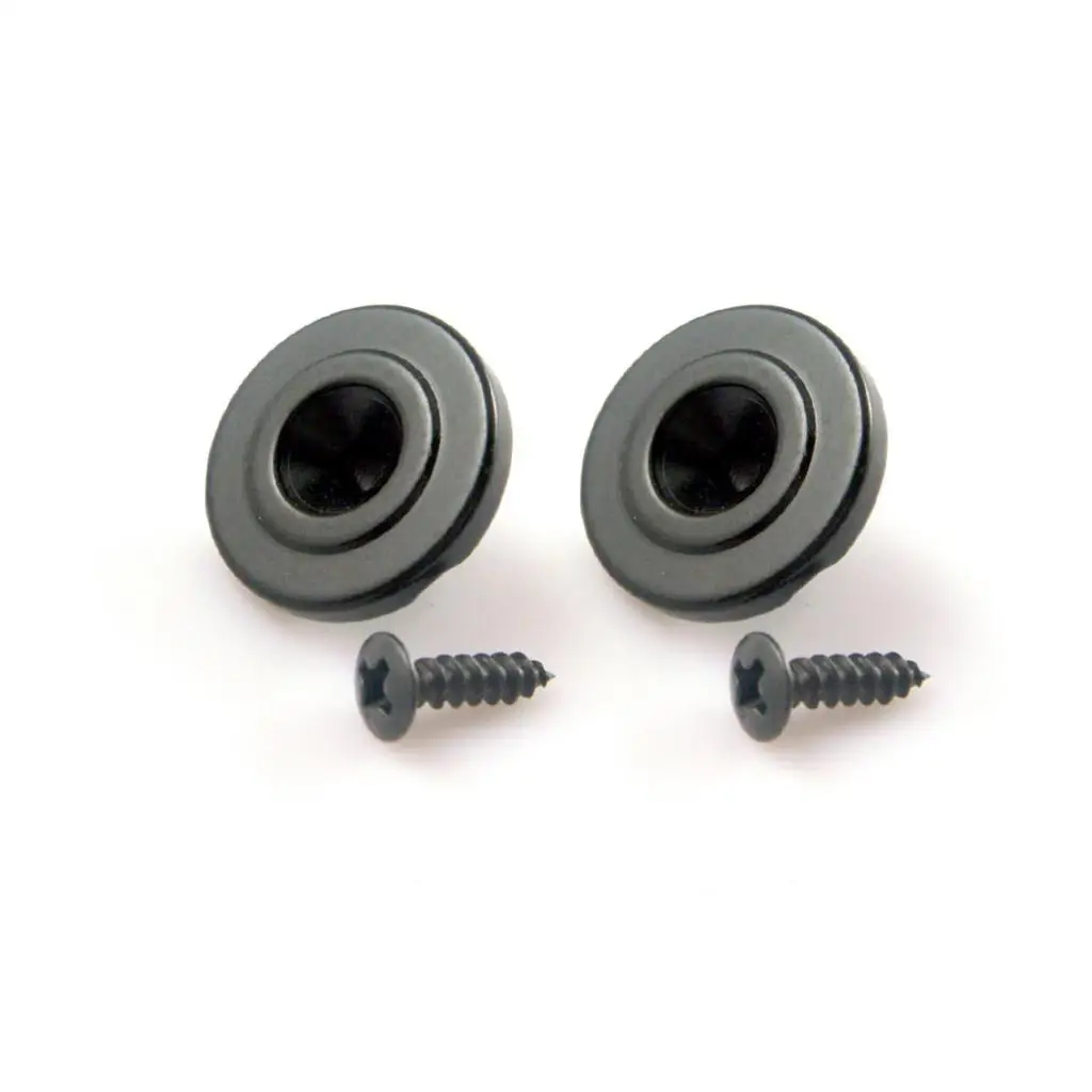 2 Pieces Round String Tree String Retainer for Bass Electric Guitar Parts