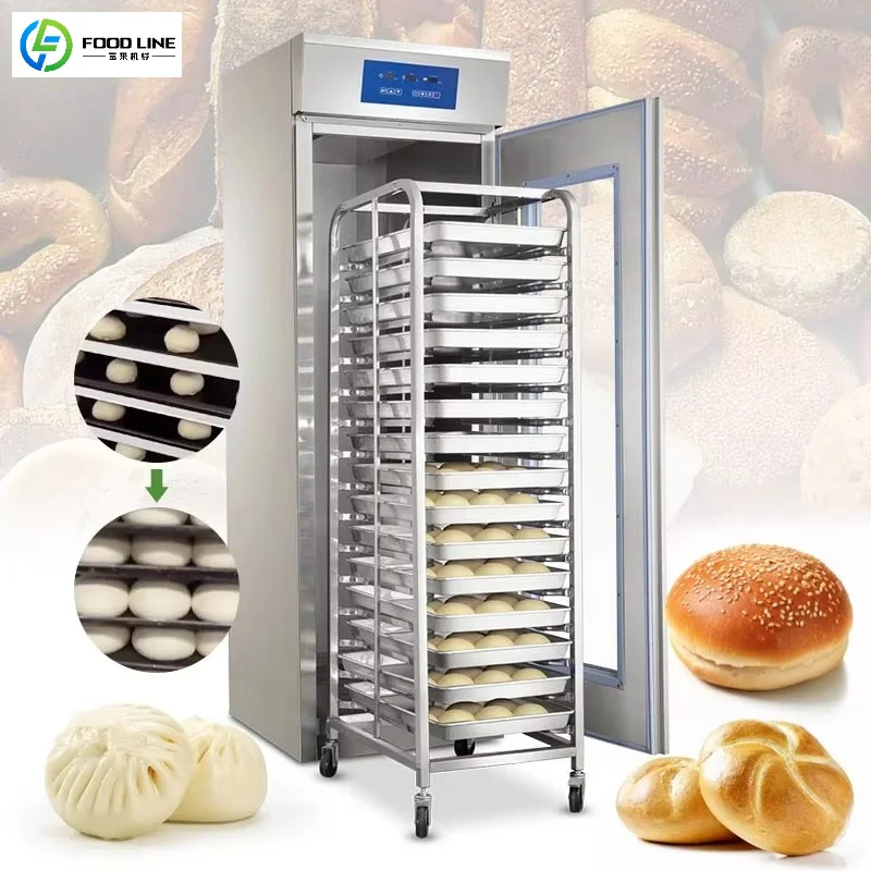 FOODLINE Mini Commercial Fermentation Cabinet Detachable Rack Easy Daily Maintenance Pastry Processing Tank