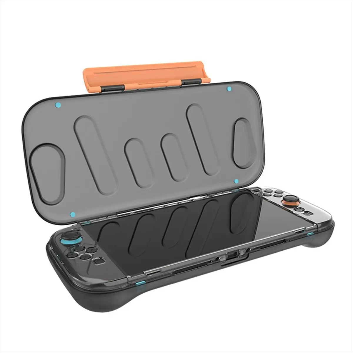 N86R Protective Case for 2 Portable Travel Storage Cover Hard Shell Ultra-Slim Snap Closure 360° Protection B