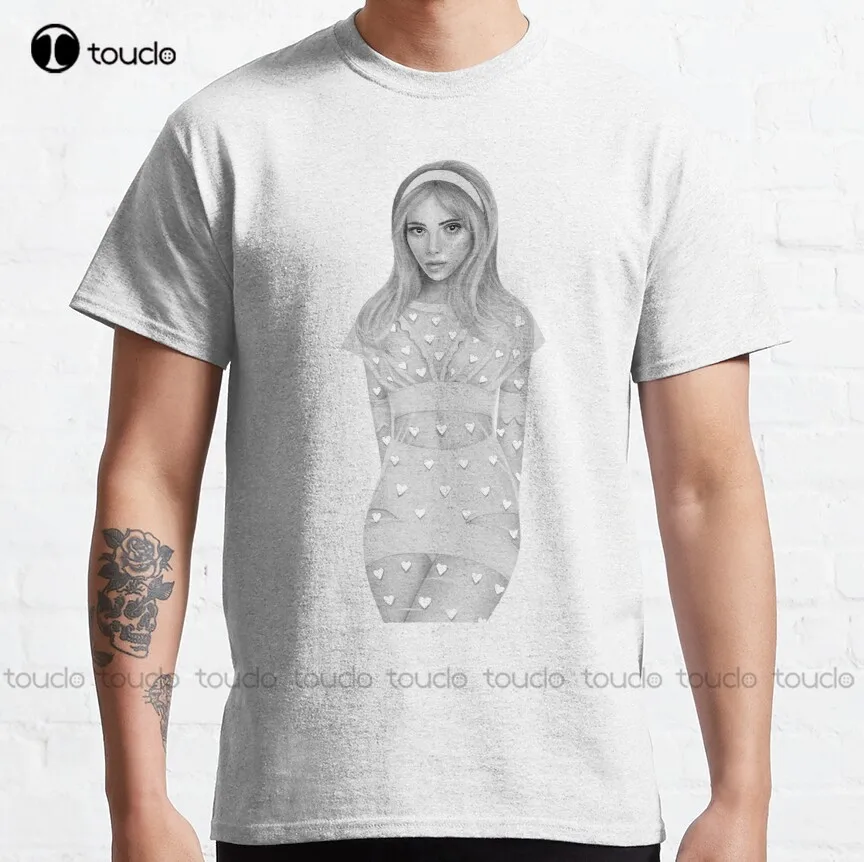 Suki Suki Waterhouse Classic T-Shirt Womens Tshirts Graphic Custom Gift Breathable Cotton Outdoor Simple Vintag Casual T Shirts