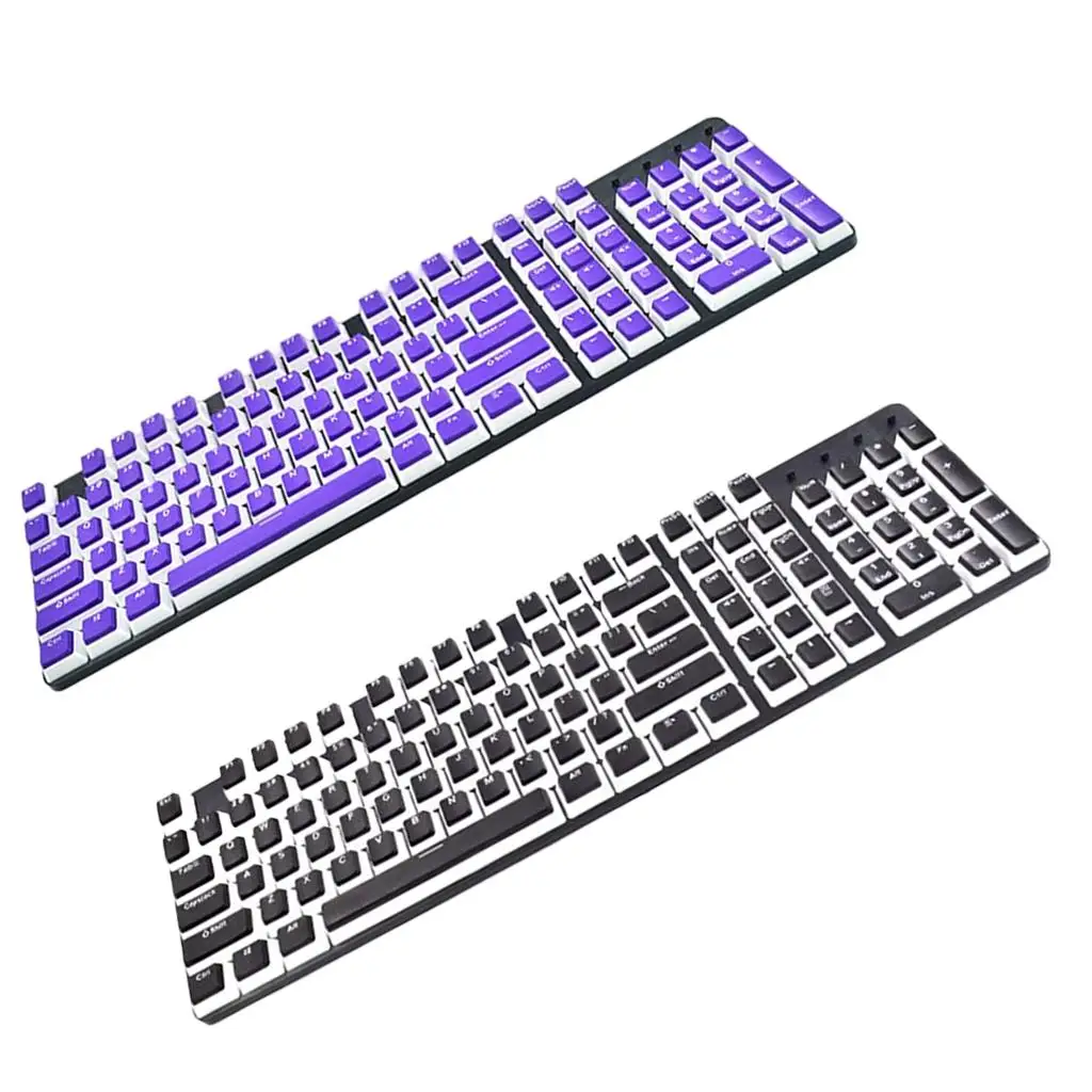 

Pudding Set, 104Keys PBT Keycap Set for Mechanical Keyboard DIY
