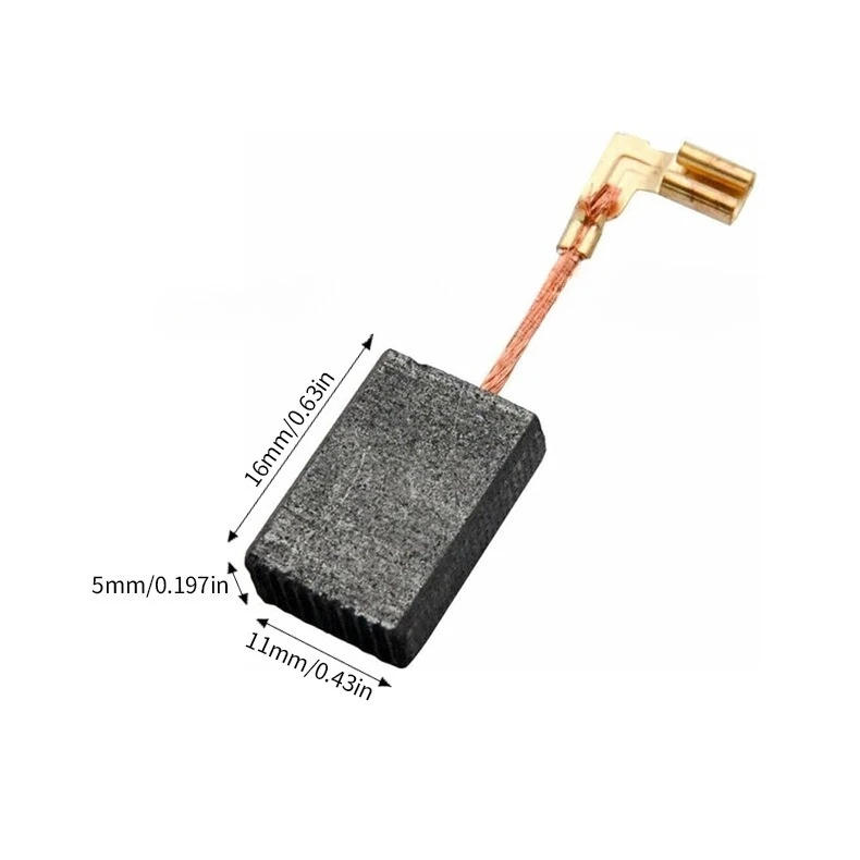 Applicable to For Makita 9563CV 9553NB 9554NB Angle Grinder Carbon Brush Kit 191974-7 194074-2 191978-9 195396-3 Replacement