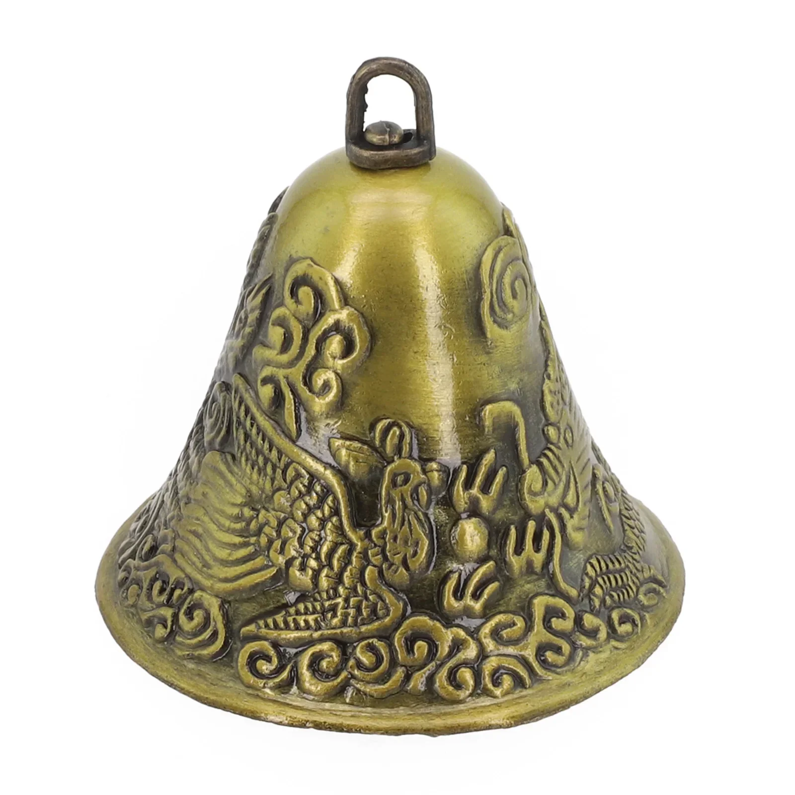 

Antique Bells Super Loud Wind Bell Exquisite Pattern Vintage Brass Animal Bells Creative Gifts Home Decoration Hanging Pendant