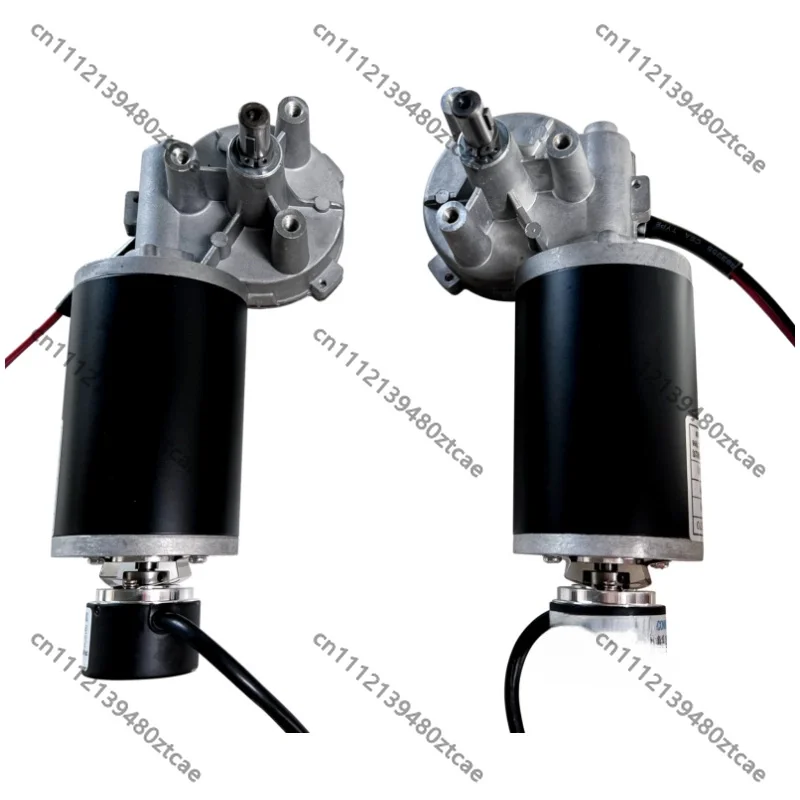 24V DC Brushed Motor High Torque Robot Chassis Motor with Optical Encoder Closed Loop Control