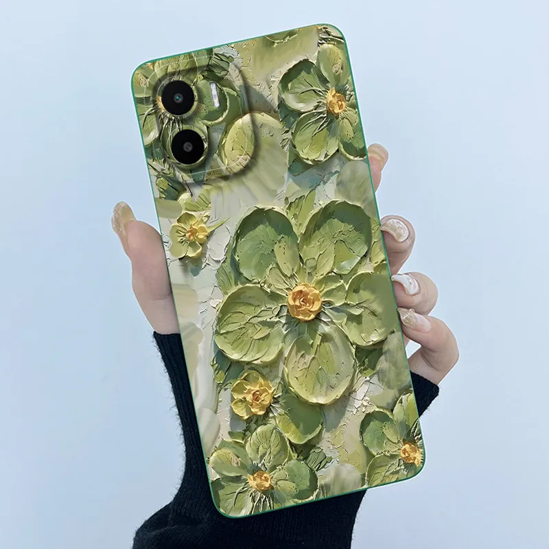 Voor Xiaomi Redmi A1 A2 Plus Telefoon Case Leuke Panda Volledige Bescherming Zachte Vloeibare Siliconen Achterkant Voor Redmi A1 EEN 1 A1 + A2 + Funda
