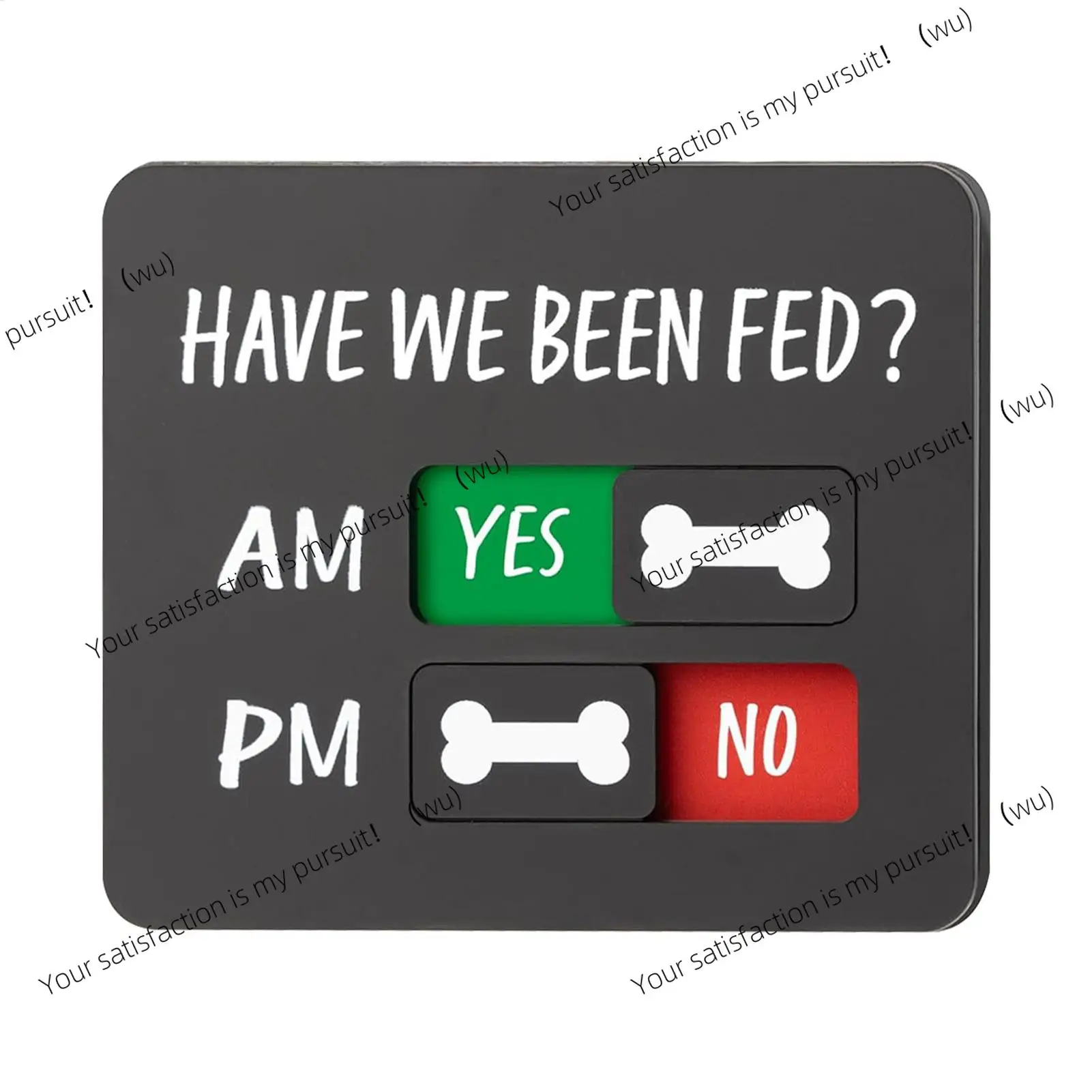 Dog Food Magnet Magnetic Prevent Overfeeding Chart 2-Meals Cat Feed Indication Charts for Food Home Apartment Kitchen Door Daily