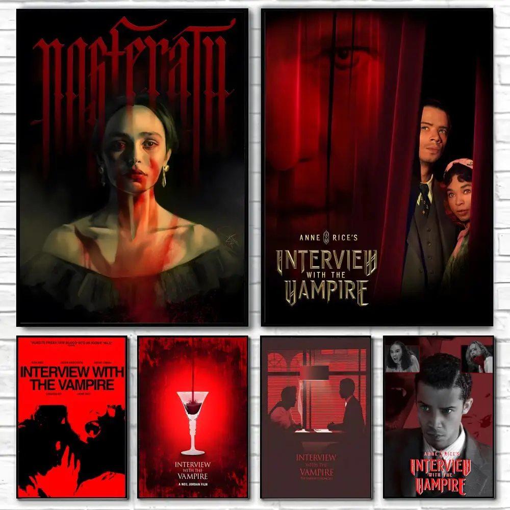 I-Interview with the V-Vampire Poster Classic poster and wall art prints are suitable for living rooms, bedrooms,and home
