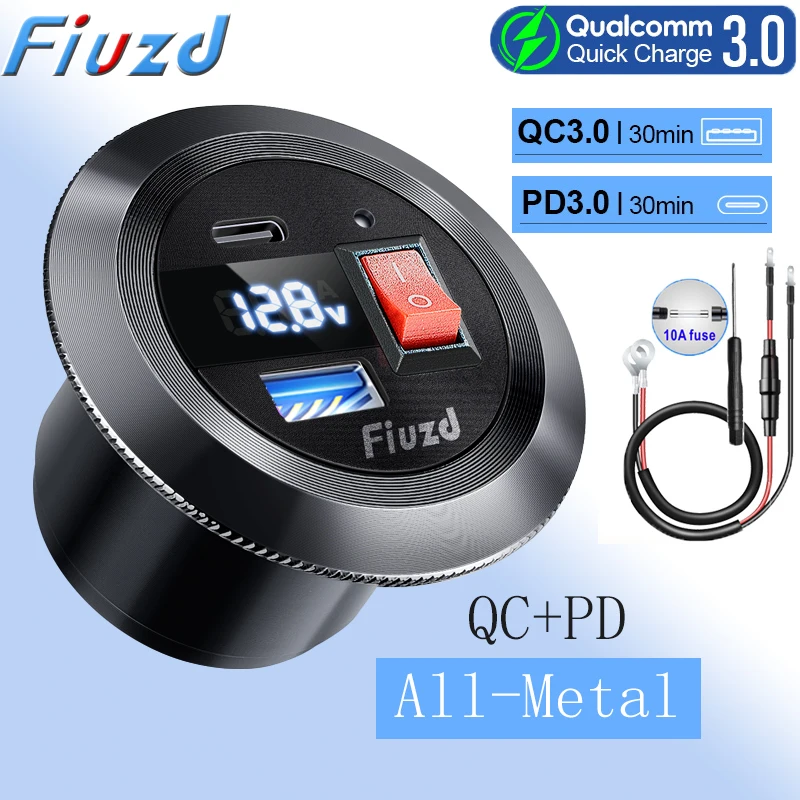 carregador-rapido-para-carro-com-soquete-pd30-qc30-portas-usb-c-duplas-com-interruptor-led-carregamento-rapido-de-54w-12v-24v-para-adaptador-de-moto