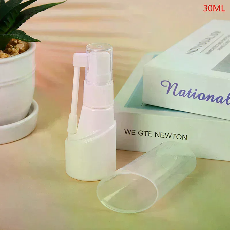 30ml Empty Plastic Nasal Bottle Small Rotation Mist Spray Bottles Nose Pharmaceutical Medicine Atomizer durable