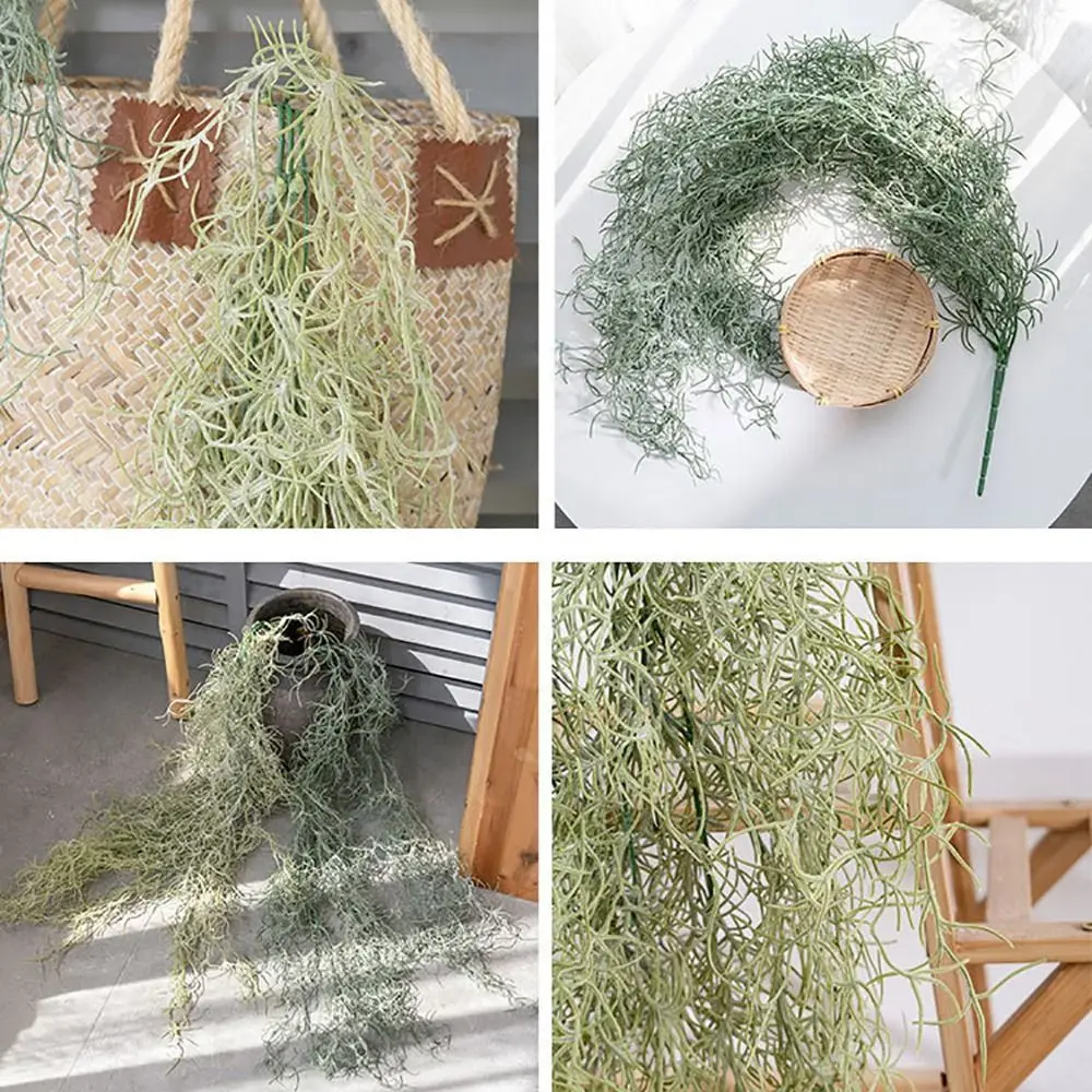 Green Air Grass Artificial Plant Plastic Wall Hanging Decorative Hanging Plant Scene Making Real Touch Simulation Grass Vine