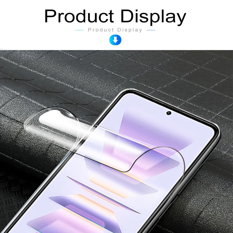 Película protectora de hidrogel para Xiaomi Redmi K60 Pro, Protector de pantalla HD de 6,67 pulgadas, 2 unidades