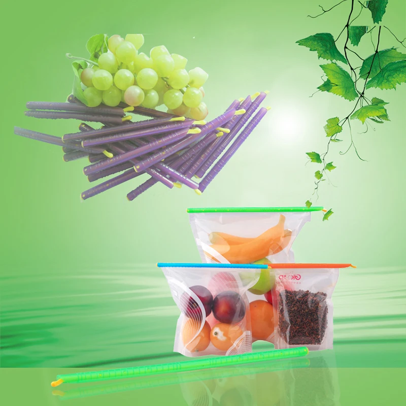 30Pcs/15Pcs Set Tasche Clips Lebensmittel Snack Taschen Abdichtung Clips Dichtung Stick Lebensmittel Erhaltung Sealer Wiederverwendbare küche Storege Organizer – Detail 9
