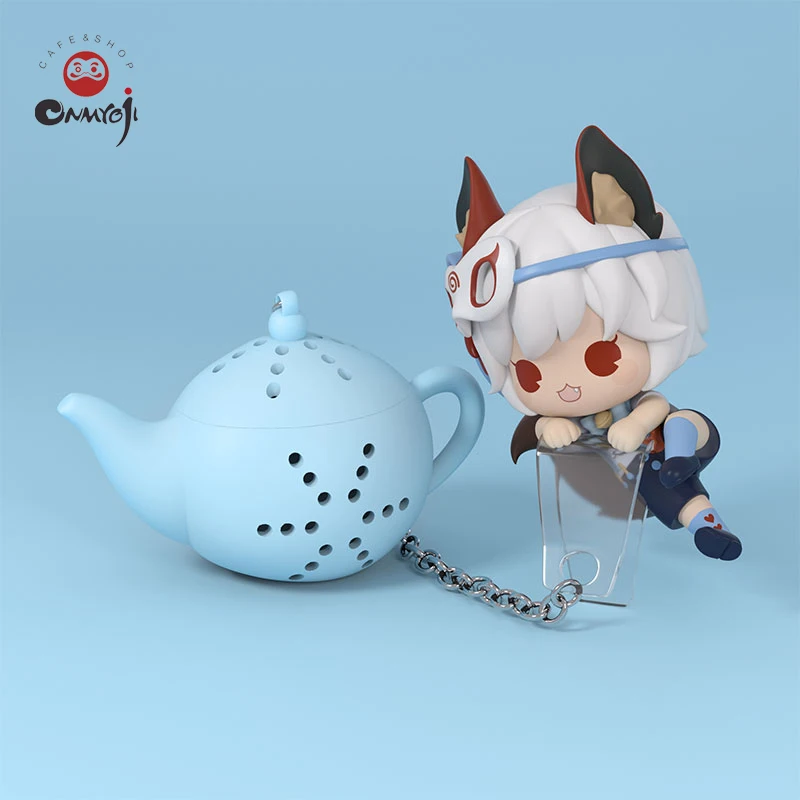 

Onmyoji Tea Party Theme Shikigami Character Tea Leak Two-dimensional Animation Tea Set Peripherals Kawaii Doll Action Figure Toy