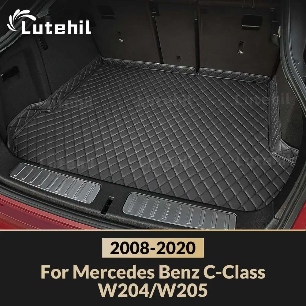 

For Mercedes Benz C-Class W204/W205 2008-2020 Custom Car Trunk Mat Protective Pad Cargo Liner Auto Interior Accessories