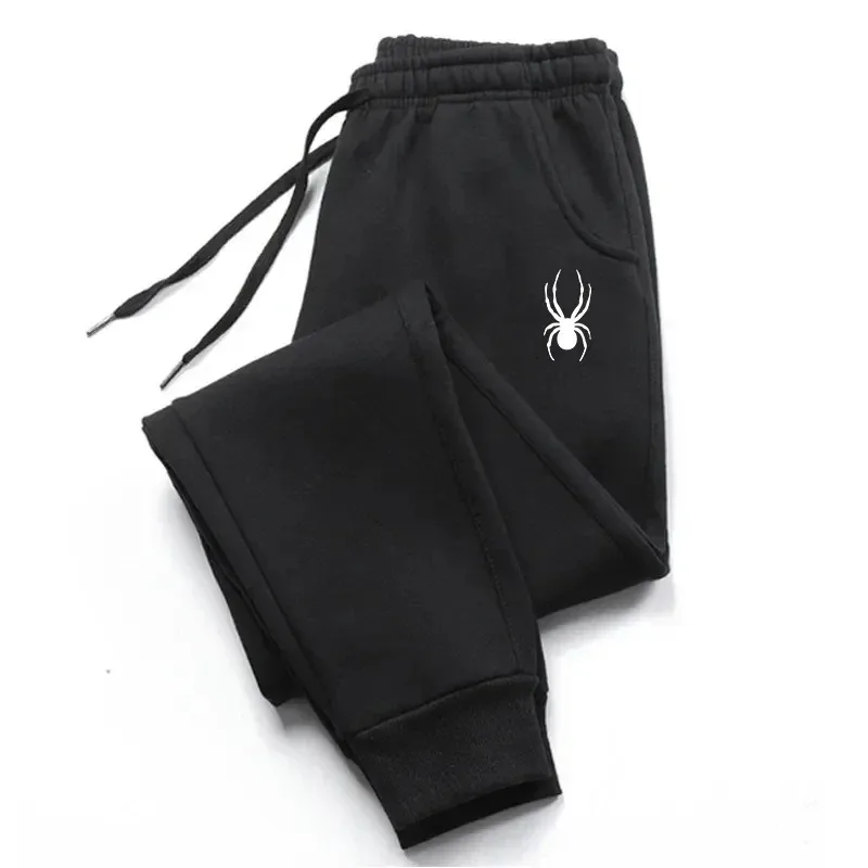 

Harajuku street sport pants men's printed casual fashion trend running sport pants soft multi-purpose street pants elastic waist