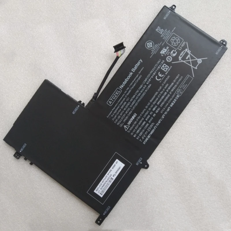 

AT02XL AT02025XL HSTNN-C75C IB3U HSTNN-DB3U 685368-1B1 1C1 2C1 2B1 685987-001 685987-005 Laptop Battery For HP Elitepad 900 G1