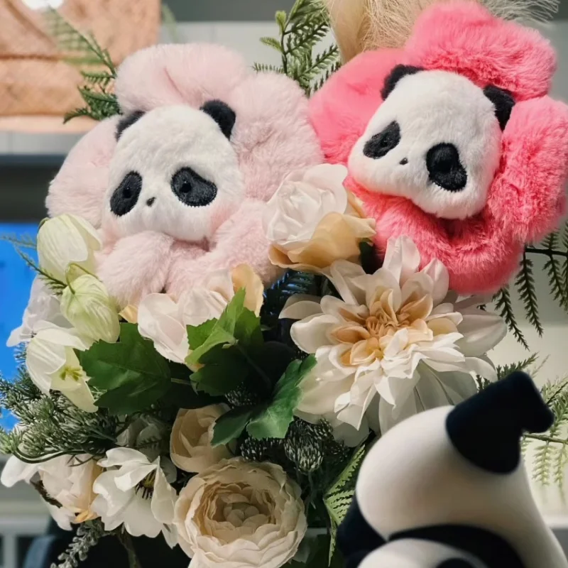 Blind Box Panda Roll Pang Da You Series scatola a sorpresa misteriosa peluche fiore Panda dare donne bellissimo Bouquet regalo di compleanno