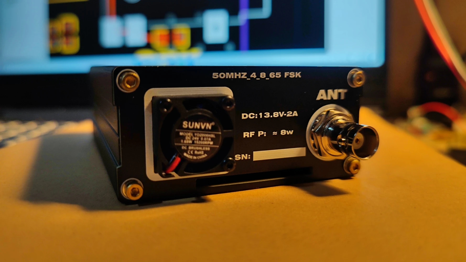 New BOX6 6m Band Radio 50MHz Digital Communication Radio HAM Supports FT8 JT9 JT10 JT65 WSPR