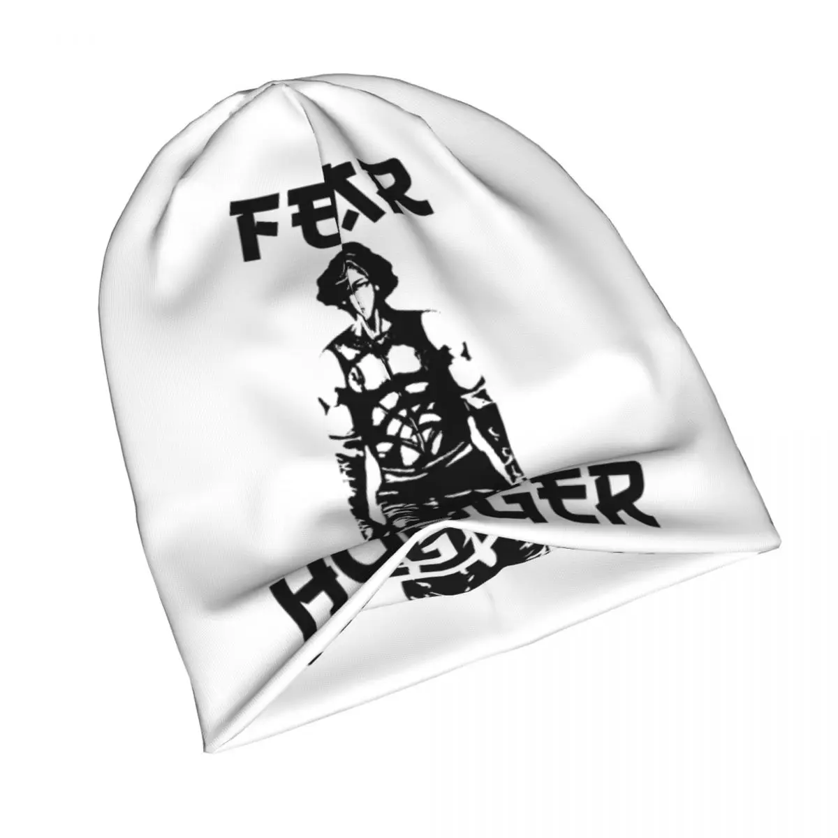 Fear And Hunger Bonnet Hats Hip Hop Street Skullies Beanies Hat for Men Women Knitted Hat Warm Thermal Elastic Caps