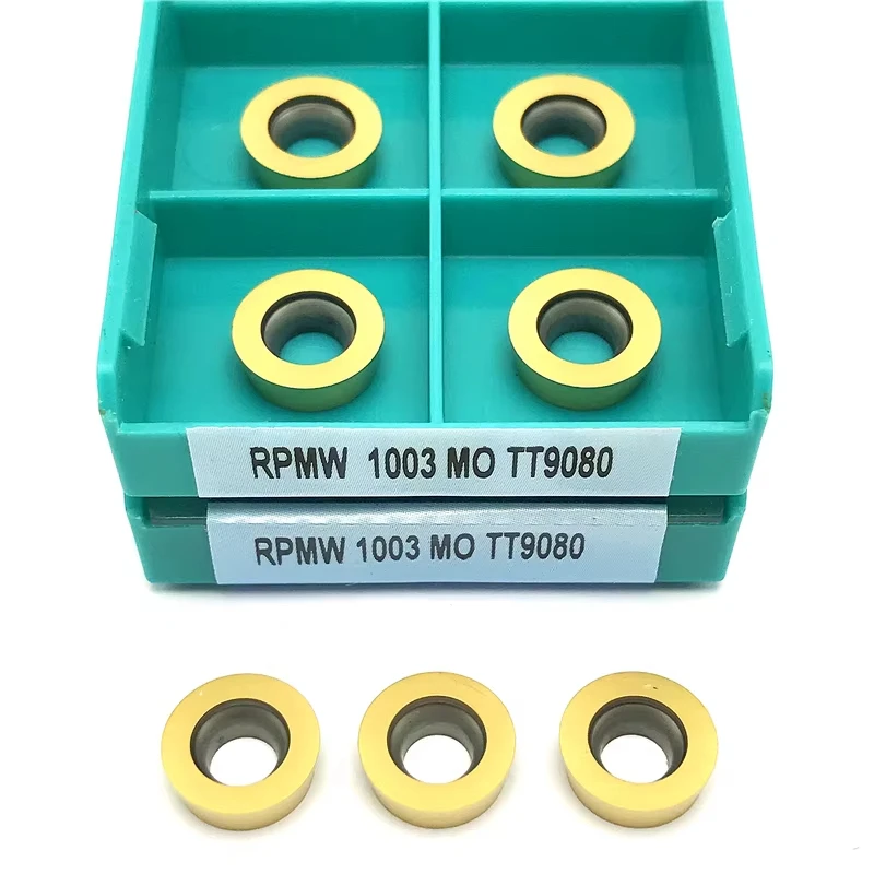 

RPMW1003 MO TT9080 R5 carbide tool Indexable insert CNC Milling machine turning inserts For tool holder EMRW