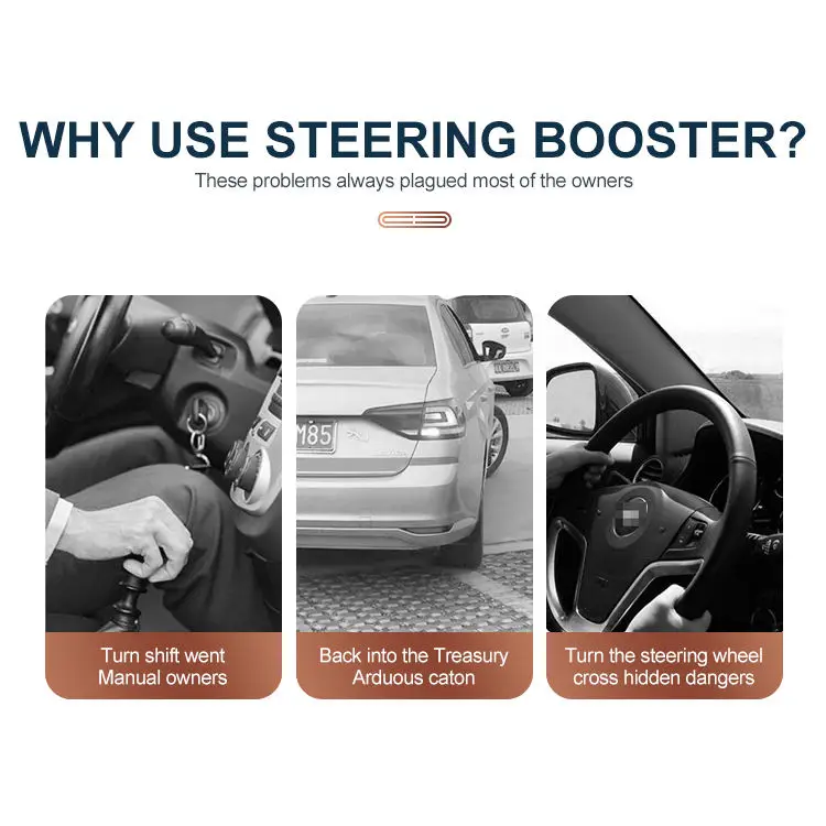 Turning Steering Wheel Booster Spinner Knob 360 Degree Rotation Metal Bearing Power Handle Ball Shaped