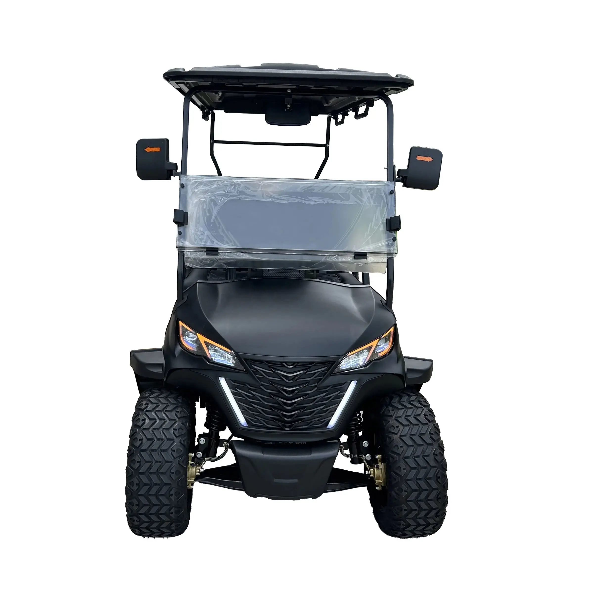 Wholesale Price Lithium Batteries 4 Wheel 4+2 Seats Alum Chassis Golf Cart Electric Exclusive Right Vehicle Golf Cart