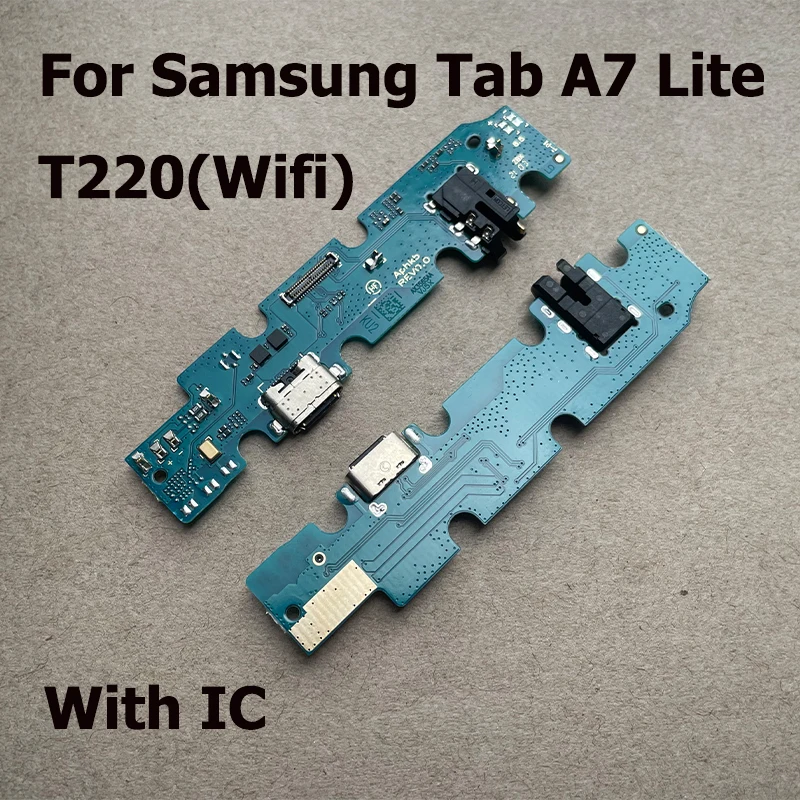 For Samsung Galaxy Tab A7 Lite T220 T225 Fast USB Charging Dock Board Connect PCB Jack Plug Charger Port Flex Cable