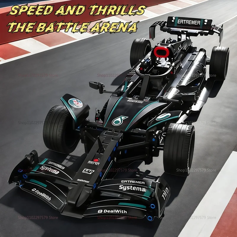 1020 قطعة سيارة تقنية MG58 W14 مجموعة مكعبات بناء السيارة نموذج تكنيكي متوافق 42171 لعبة سيارة سباق للبالغين والأولاد هدية #3